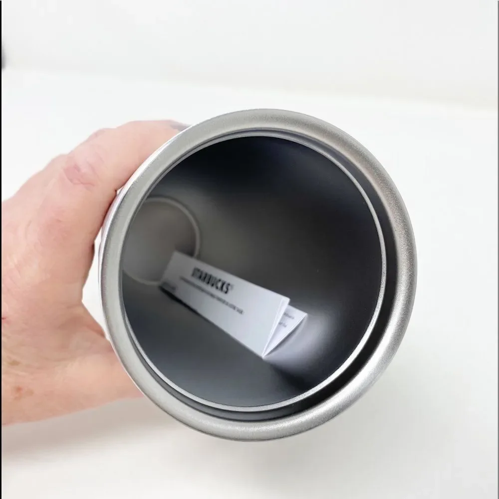 STARBUCKS WEDDING Pearl White‎ Shimmer Stainless Steel Cold Brew Tumbler